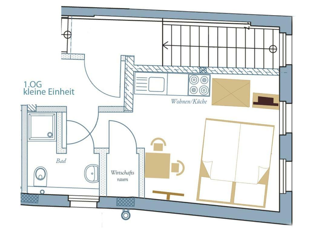 Apartment Wittenberg Rum bild